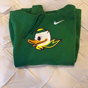 University of Oregon Ducks Nike Green Hoodie - size L